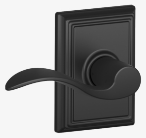 Matte Black Finish - Schlage F80-sie-add Siena Single Cylinder Keyed Entry #3143187