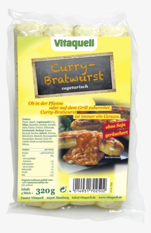Vitaquell Curry Bratwurst - Bratwurst #3143659