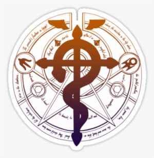 "transmutation Circle" Stickers By Th3lord - Fullmetal Alchemist: Brotherhood #3143780
