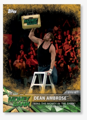 Dean Ambrose 2017 Wwe Road To Wrestlemania Base Cards - Wwe Cards 2017 Gold #3144104
