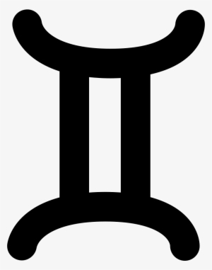 Gemini Zodiac Sign Symbol - Gemini Sign Svg #3144274