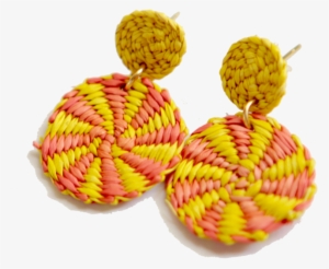 Handmade Woven Junco Boho Earrings - Earrings #3144606