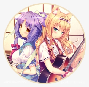 Nekopara Nekos Music Kawaii Anime Beautifypicsart - Anime #3144697