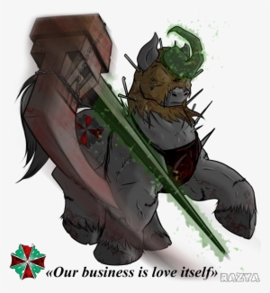 Razya, Executioner, Ponified, Resident Evil, Safe, - Bodylogic #3144700