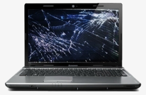 Resolving Laptop Screen Issues - Damaged Laptop #3144875