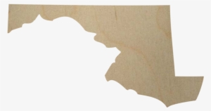 Maryland State Wood Shape - Maryland State #3145475