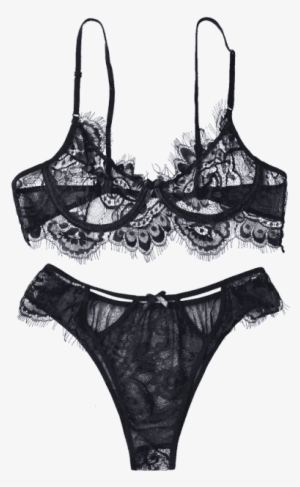 Underwire Sheer Lace Bra And Panty - Bra #3145508 Underwire Sheer Lace Bra And Panty - Bra #3145508