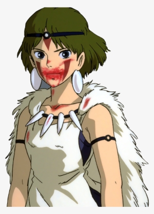 Ukrainian Tv Portal Template Princess Mononoke - Studio Ghibli Princess Mononoke Transparent #3146064