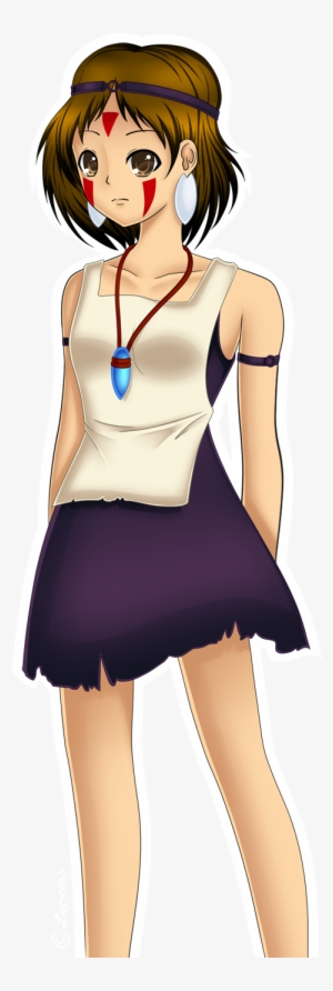 Princess Mononoke San Request By Lennal-d589ubn Princess - San Princess Mononoke Png #3146087