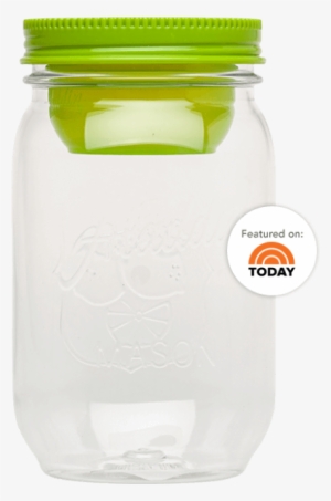 Classic Mason Salad Jar - Aladdin Food Dispenser Mason 1000m Petroleum Box #3146129