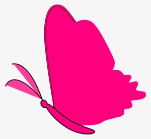 Pink Butterfly Clip Art Png #3146175