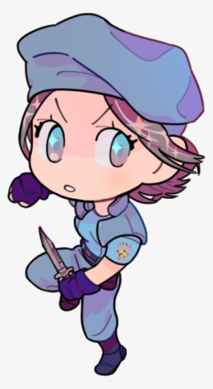 Jill Valentine Resident Evil Video Game, Jill Valentine, - Jill Valentine Fanart Chibi #3146592