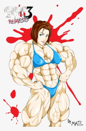 Jill Valentine Posing - Resident Evil Jill Valentine Muscle Growth #3146719
