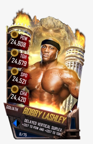 Supercard Bobbylashley S4 20 Goliath - Wwe Supercard Goliath Tier #3146723