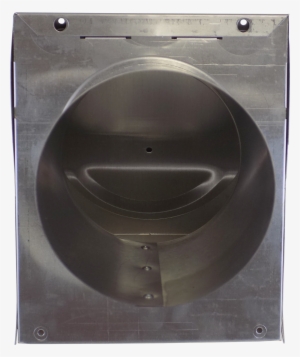 Aluminum Hood With Flapper - Circle #3146789