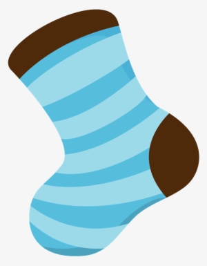 Clipart Socks Childrens Clothes - Baby Sock Clip Art #3147275