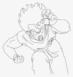 Goku And Piccolo - Line Art #3147895