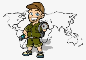 During Geoshow, Students Are Virtually Taken Around - Cartoon #3148138