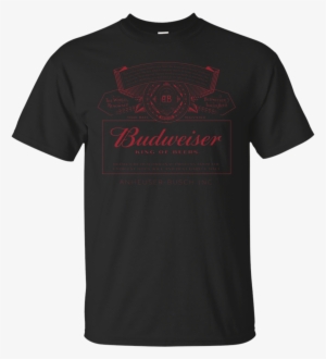 Budweiser Can Label T-shirt - University Of Cincinnati Dad Shirt #3148579