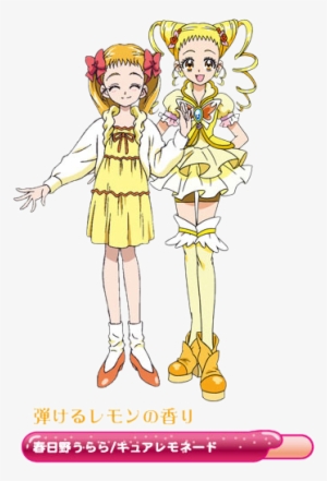 Movie Urara And Cure Lemonade Pose - Yes Precure 5 Gogo Cure Lemonade #3148873