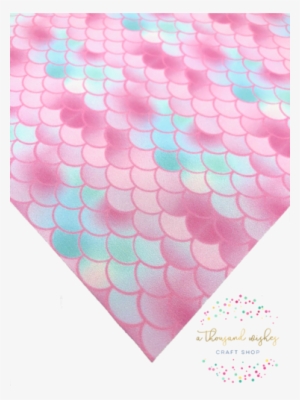 Mermaid Scales - Printed Leather - Fun Patterns #3149092