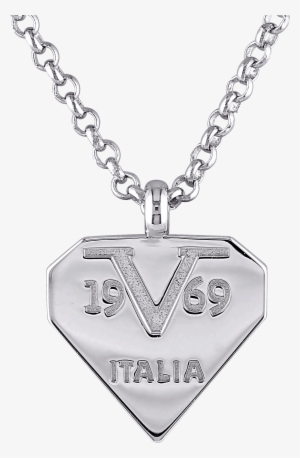 Logomark Necklace - V19.69 Italia Sterling Silver Logomark Necklace #3149469