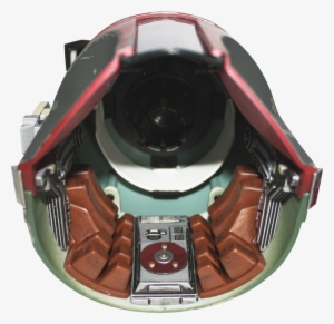 Inside Views Of What Actual Goes Over Boba's Mandalorian - Star Wars Helmet Inside #3150111