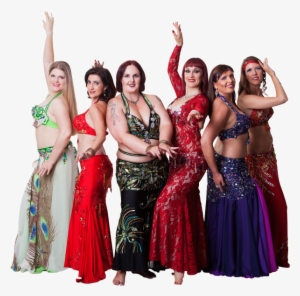 We Are A Troupe Of Professional Belly Dancers - Bally Dance Group Png #3150228