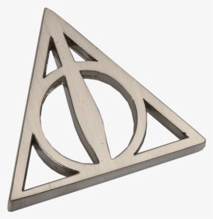 Deathly Hallows Pin Badge - Harry Potter Deathly Hallows Pin Badge #3150229