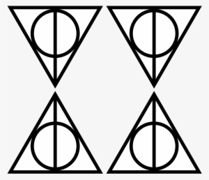 Deathly Hallows Symbol Transparent - Deathly Hallows Symbol #3150309