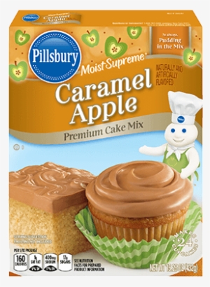 Pillsbury™ Moist Supreme® Caramel Apple Flavored Premium - Caramel Apple Cake Mix #3150542