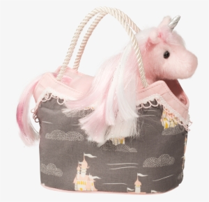 Douglas Sassy Sak Dream Castle Pink Unicorn #3151896