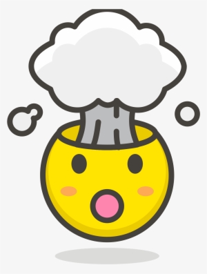 File Exploding Head Png Exploding Emoticon - Clipart Exploding Head #3152183