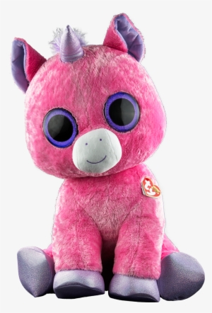 Magic The Pink Unicorn Extra Large 25” Plush - Giant Beanie Boos #3152270