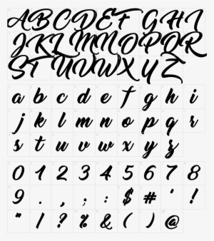 Thinking Of Betty Font #3152319