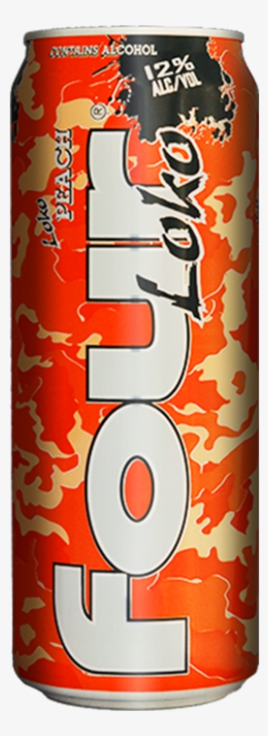 一罐装美国进口four Loko四洛克水蜜桃味鸡尾酒果味派对 - Four Loko Malt Beverage, Watermelon - 23.5 Fl Oz #3152840