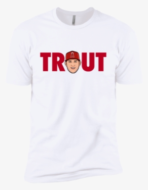 Mike Trout Premium Short Sleeve Tee - Trinidad And Tobago #3153032