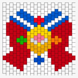 Sailor Moon Crystal Bead Pattern - Sailor Moon Kandi Mask #3153177