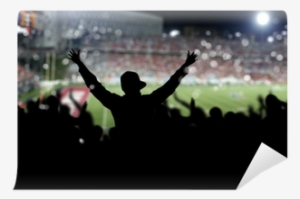 Crowd On The Stadium Wall Mural • Pixers® • We Live - Em Party 2016-fußball Ist Unser Leben Sacd #3153362