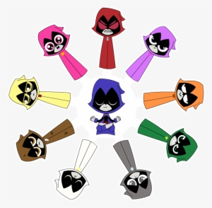 Ftrxuigcv Byc 7uvc Teen Titans Raven - Los Jovenes Titanes En Accion Raven #3153407