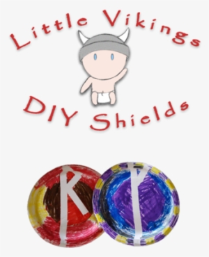Little Vikings Diy Paper Plate Viking Shield - Vikings #3153656