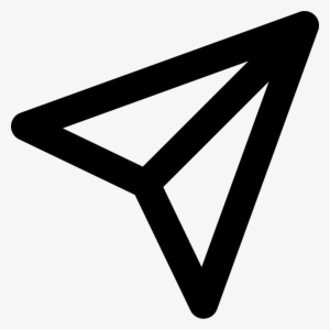 Airplane Folded Paper Shape - Icon #3153737