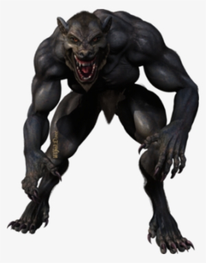 Werewolf Png - Photo - Werewolf Silhouette Transparent Background #3153904