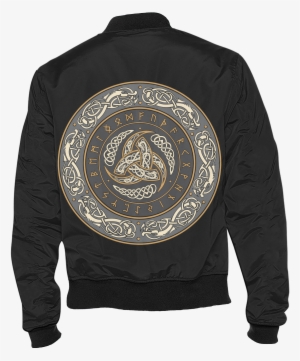 Viking Shield Men's Bomber Jacket - Jacket #3154162