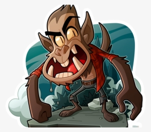 Dribbble Mathieubeaulieu Wolfman Final - Illustration #3154206
