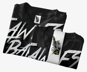 09 T Shirt Mock Up 2 Front Folded & Paper Band Perspective - Vest #3154273