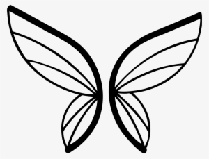 Butterfly Silhouette Big Image Png - Asas De Borboleta Desenho #3154978