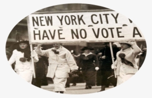 A Bright Red Lip Became The Unofficial Part Of The - Poster: Woman Marching In Parade, 61x46in. #3155593