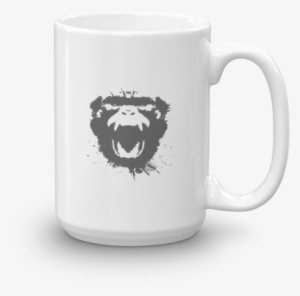 12 Monkeys Monkey Face White Mug - Law And Order Svu Cup #3155718