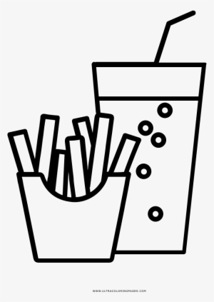 Batatas Fritas Desenho Para Colorir #3156677